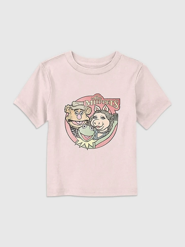 Toddler Muppets Pastel Graphic Tee