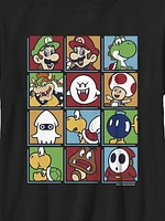 Kids Nintendo Character Box Up Graphic Tee