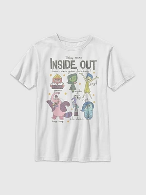 Kids Inside Out Emotions Graphic Tee