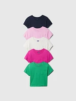 babyGap Organic Cotton Mix and Match Pocket T-Shirt (5-Pack