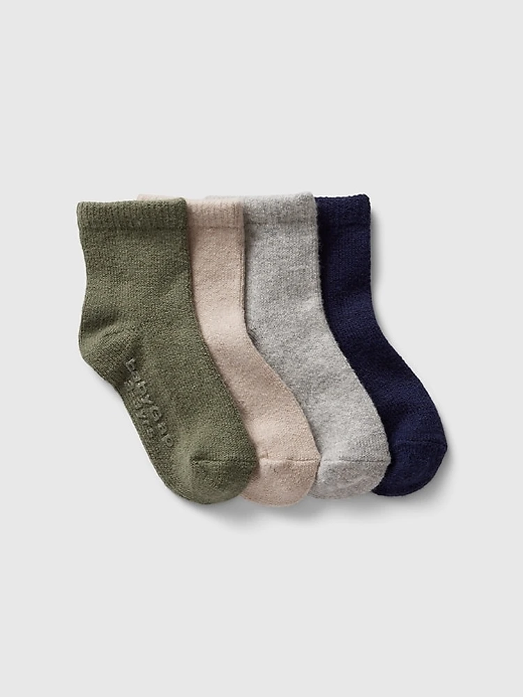 babyGap Varsity Stripe Quarter Crew Socks (7-Pack