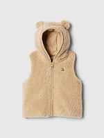 Baby Sherpa Bear Vest