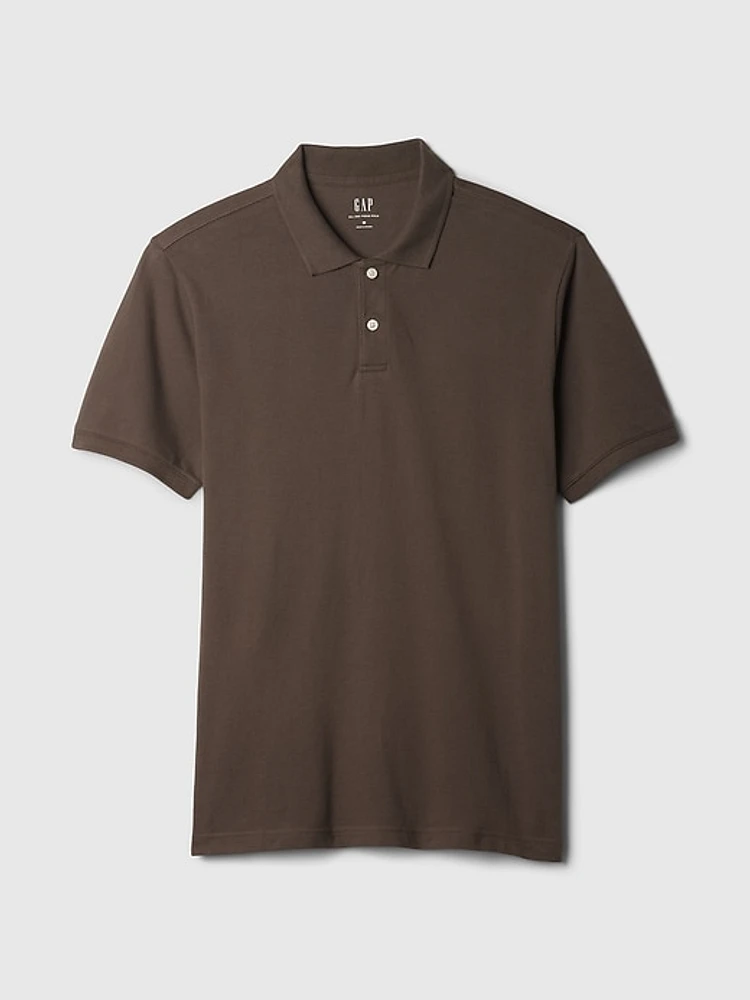 Pique Polo Shirt