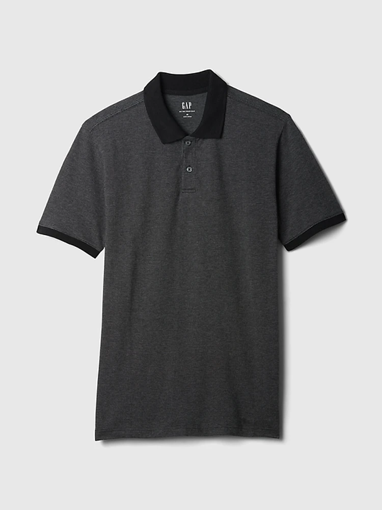 Pique Polo Shirt