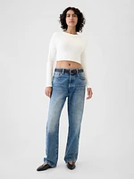 Modern Rib Cropped T-Shirt