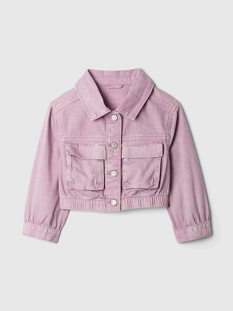 babyGap Cropped Denim Jacket