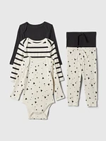 Baby First Favorites Rib Outfit Set (5-Pack