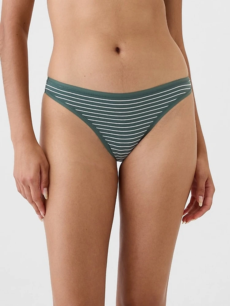 Organic Stretch Cotton Thong