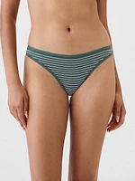 Organic Stretch Cotton Thong