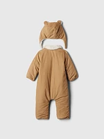 Baby Corduroy One-Piece Outfit Set