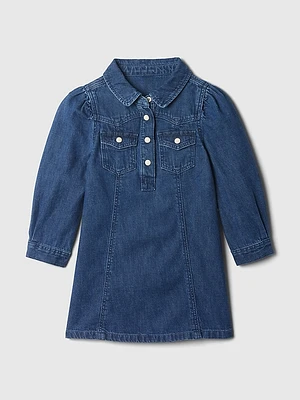 babyGap Western Denim Shirtdress