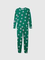 Kids Organic Cotton Henley PJ Set