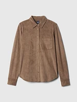 Vegan Suede Classic Shirt