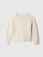 babyGap CashSoft Cable-Knit Sweater