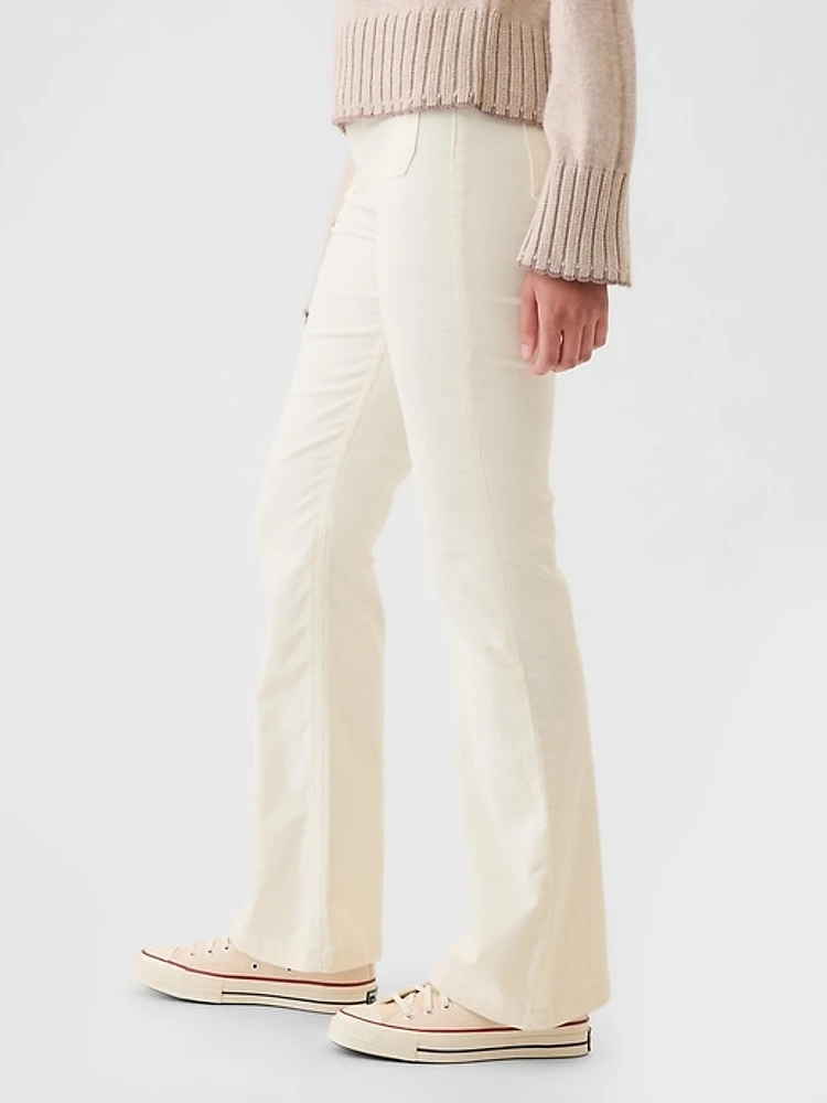 High Rise Corduroy '70s Flare Pants