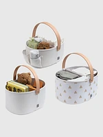 babyGap 3 Pack Nested Fabric Storage Bins with Handles