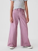 Kids Mid Rise Baggy Jeans