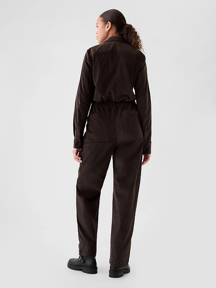 Corduroy Utility Jumpsuit