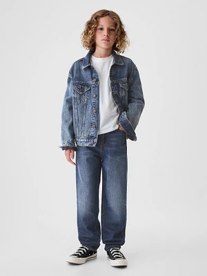 Kids Taper Baggy Jeans