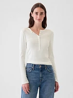 Modern Rib Henley T-Shirt