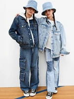 Kids High Rise '70s Flare Jeans