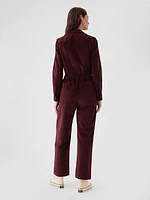 Corduroy Utility Jumpsuit