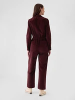 Corduroy Utility Jumpsuit