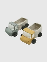 Lorena Canals Set Of Mini Truck Play Baskets