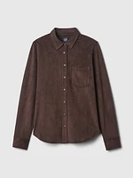 Vegan Suede Classic Shirt