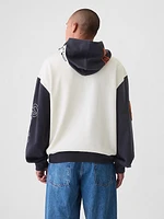 NYC Logo Colorblock Hoodie