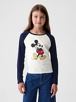 Gap × Disney Kids Mickey Mouse Raglan T-Shirt