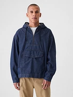 Denim Anorak Jacket