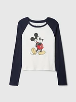 Gap × Disney Kids Mickey Mouse Raglan T-Shirt