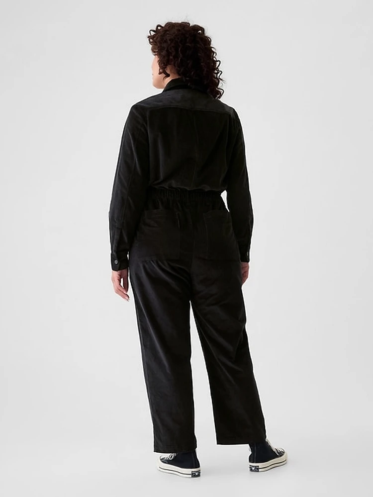 Corduroy Utility Jumpsuit