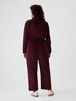 Corduroy Utility Jumpsuit
