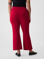 High Rise Ponte Crop Kick Pants