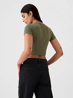 Modern Cropped T-Shirt