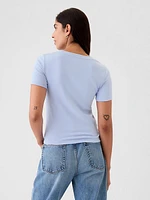 Modern Cropped T-Shirt