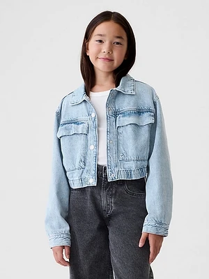 Cropped Denim Jacket