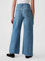 Kids Mid Rise Baggy Jeans