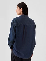 Chambray Denim Big Shirt