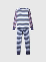 Kids Organic Brushed Cotton PJ Set