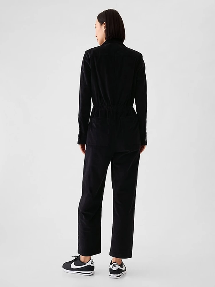 Corduroy Utility Jumpsuit