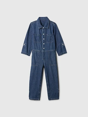 Baby & Toddler Denim Jumpsuit