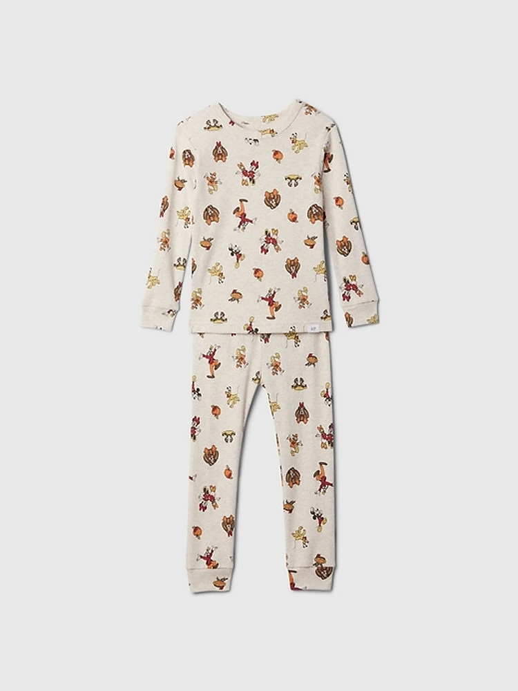 Gap × Disney Baby Organic Cotton Thanksgiving PJ Set