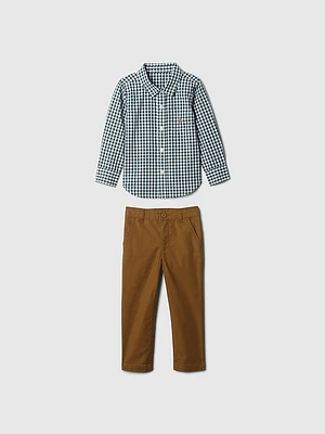 babyGap Gingham Outfit Set