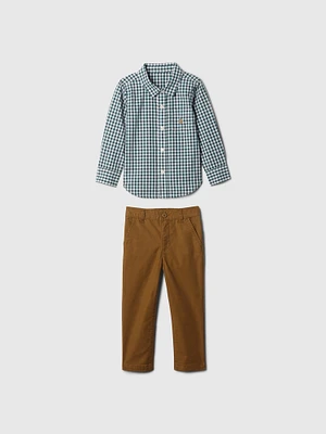 babyGap Gingham Outfit Set