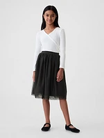 Kids Tulle Midi Skirt