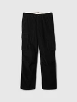 Kids Corduroy Cargo Baggy Pants