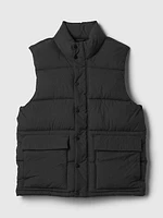 Recycled Nylon Puffer Vest